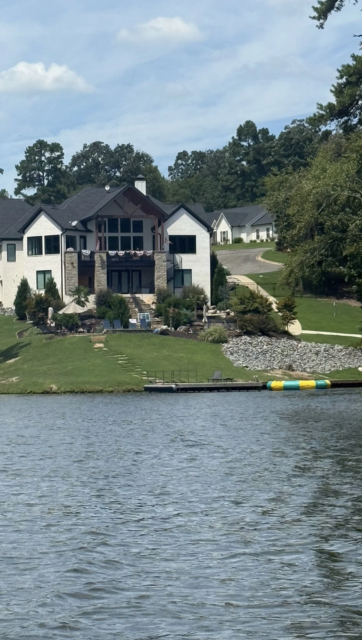 Heber Valley home with permanent LED lighting