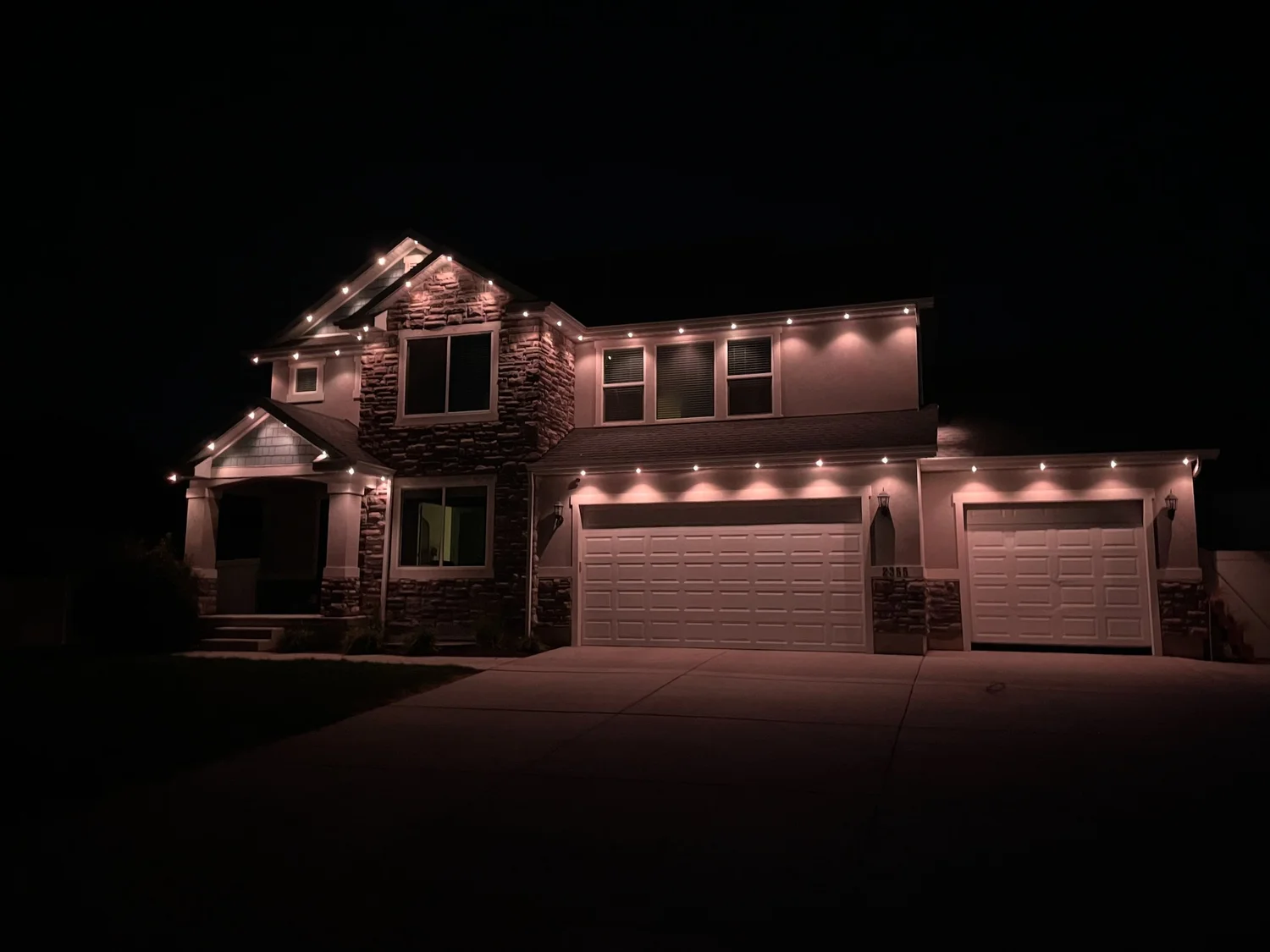 Night shot — Arkansas project